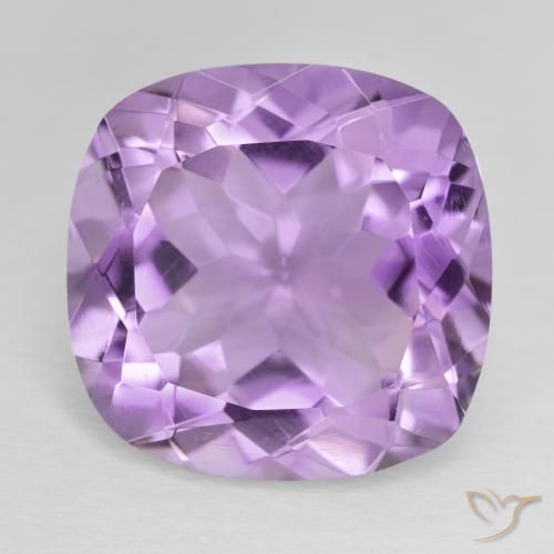 18.76ct Natürlicher Mittelviolettes Violett Amethyst, Kissen, VVS-VS