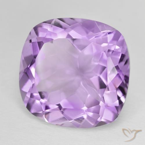 9,17 ctw natürlicher Mittelviolettes Violett Amethyst, Kissen, VVS-VS