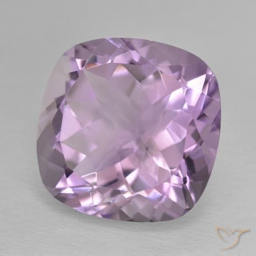 9,17 ctw natürlicher Mittelrosa Violett Amethyst, Kissen, VVS