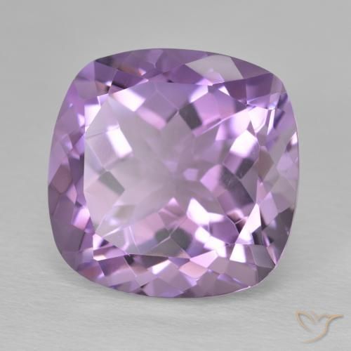 9,17 ctw natürlicher Mittelviolett Amethyst, Kissen, VVS