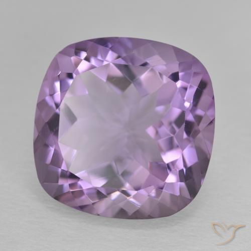 9,17 ctw natürlicher Mittelviolett Amethyst, Kissen, VVS