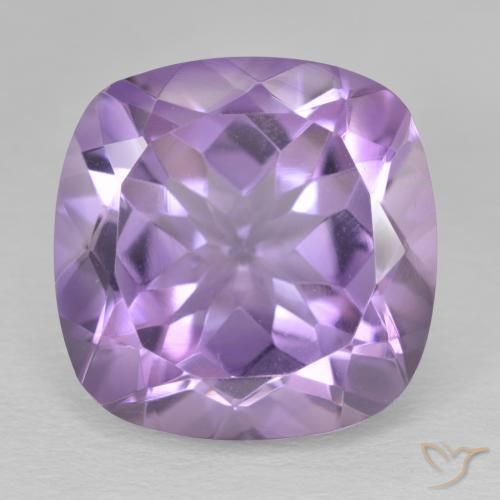 15.12ct Natürlicher Mittelviolett Amethyst, Kissen, VVS