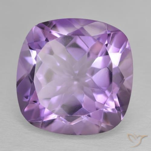 9,17 ctw natürlicher Mittelviolett Amethyst, Kissen, VVS