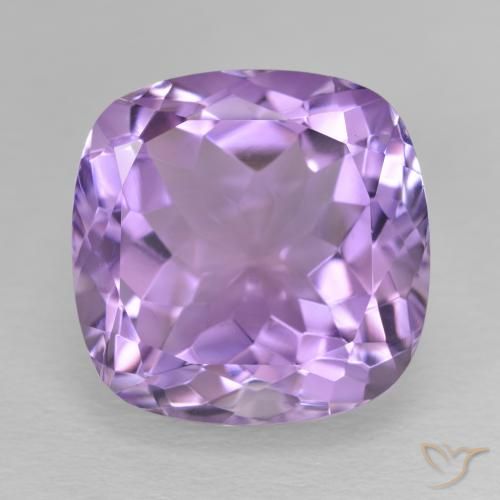 13.81ct Natürlicher Mittelviolett Amethyst, Kissen, VVS