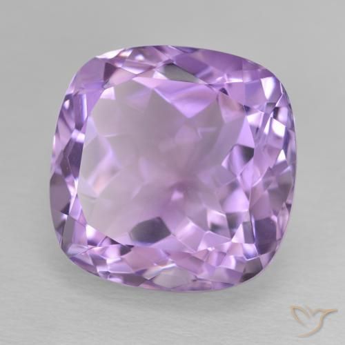 9,17 ctw natürlicher Mittelviolett Amethyst, Kissen, VVS