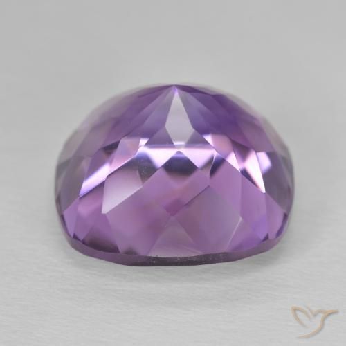 9,17 ctw natürlicher Mittelviolett Amethyst, Kissen, VVS