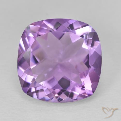 10.30ct Natürlicher tiefviolett Amethyst, Kissen, VVS