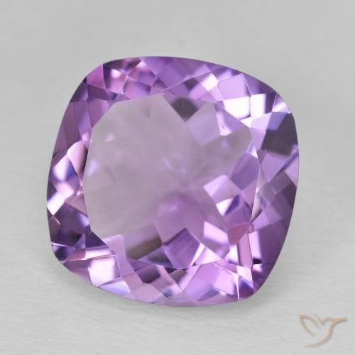 9,17 ctw natürlicher tiefviolett Amethyst, Kissen, VVS