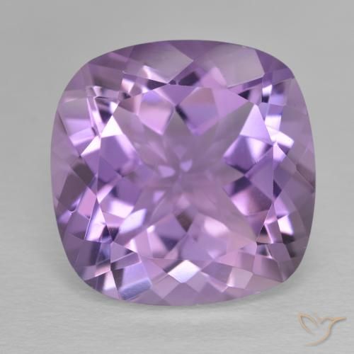 12.52ct Natürlicher Iris Violett Amethyst, Kissen, VVS-VS