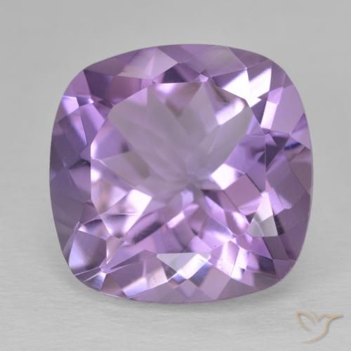 11.71ct Natürlicher tiefviolett Amethyst, Kissen, VS