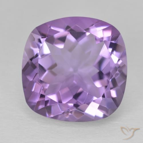 11.56ct Natürlicher tiefviolett Amethyst, Kissen, VVS-VS