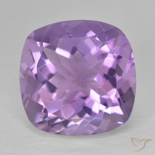 12.86ct Natürlicher Iris Violett Amethyst, Kissen, VVS-VS
