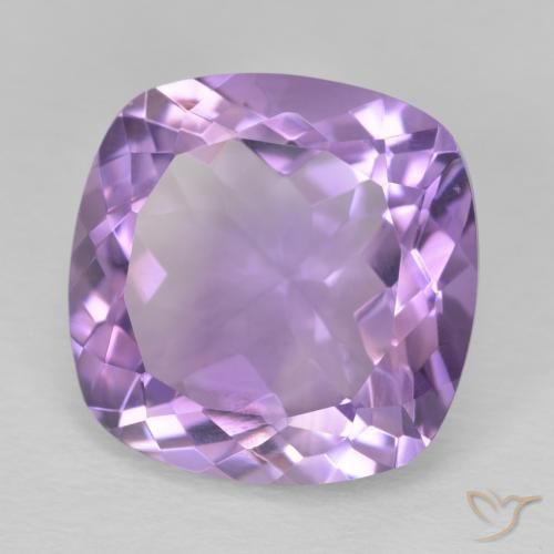 9,17 ctw natürlicher Mittelviolett Amethyst, Kissen, VVS-VS