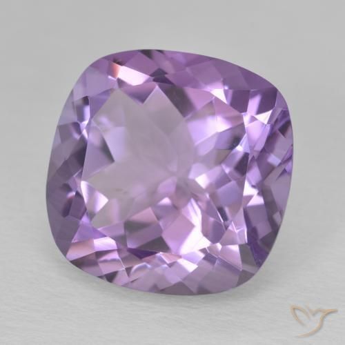 9,17 ctw natürlicher Mittelviolett Amethyst, Kissen, VVS