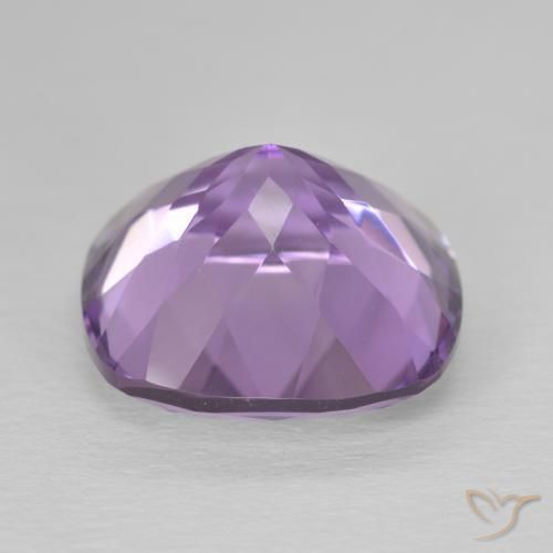 9,17 ctw natürlicher Mittelviolett Amethyst, Kissen, VVS