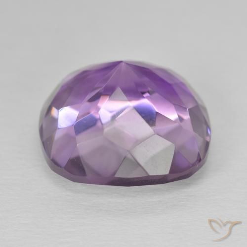9,17 ctw natürlicher Mittelrosa Violett Amethyst, Kissen, VVS