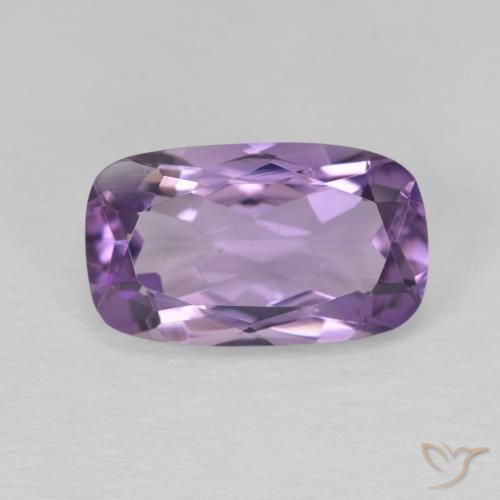 5.83ct Natürlicher Tiefes Irisviolett Amethyst, Kissen, VVS