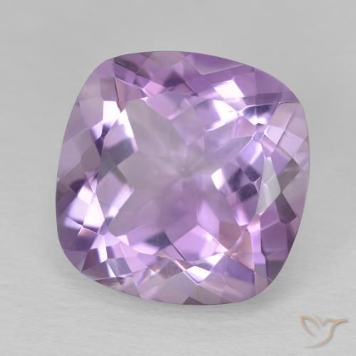 9,17 ctw natürlicher Mittelviolett Amethyst, Kissen, VVS