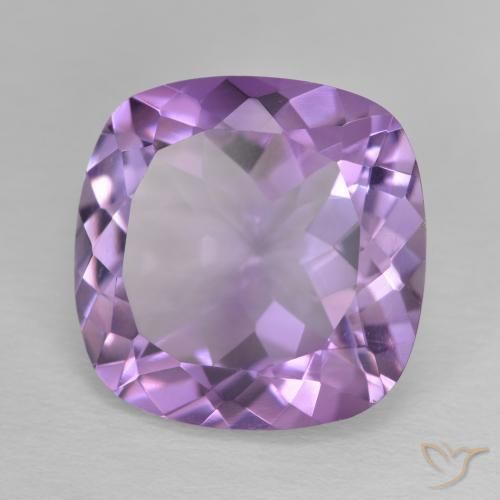 9,17 ctw natürlicher Mittelviolett Amethyst, Kissen, VVS