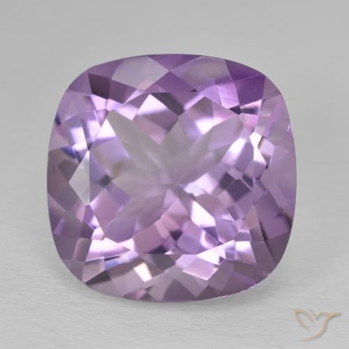 12.55ct Natürlicher tiefviolett Amethyst, Kissen, VVS