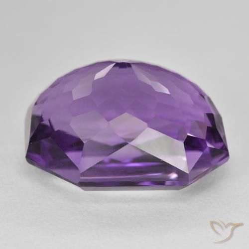 9,17 ctw natürlicher Lilaisch-violett Amethyst, Oktagonschliff, VVS