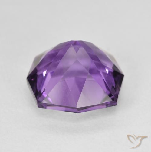 9,17 ctw natürlicher Lilaisch-violett Amethyst, Fantasie, VVS