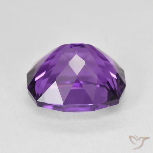 9,17 ctw natürlicher Lebhaftes Violett Amethyst, Kissen, VS