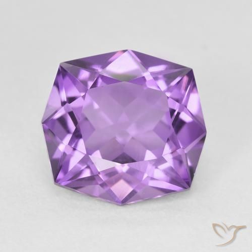 4.77ct Natürlicher Mittelviolett Amethyst, Fantasie, VVS-VS