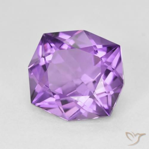 9,17 ctw natürlicher Mittelviolett Amethyst, Fantasie, VVS-VS