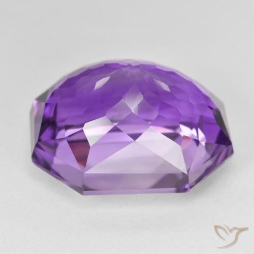 9,17 ctw natürlicher Mittelviolett Amethyst, Oktagonschliff, VS