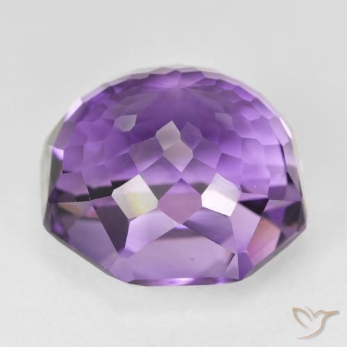 9,17 ctw natürlicher Rosaig-violett Amethyst, Oktagonschliff, VVS-VS