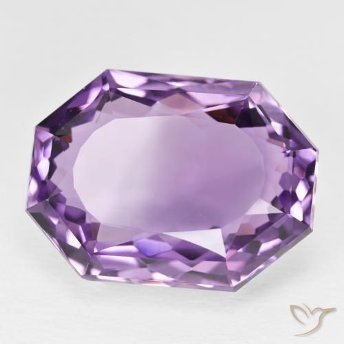 9,17 ctw natürlicher Tiefviolettes Violett Amethyst, Oktagonschliff, VVS