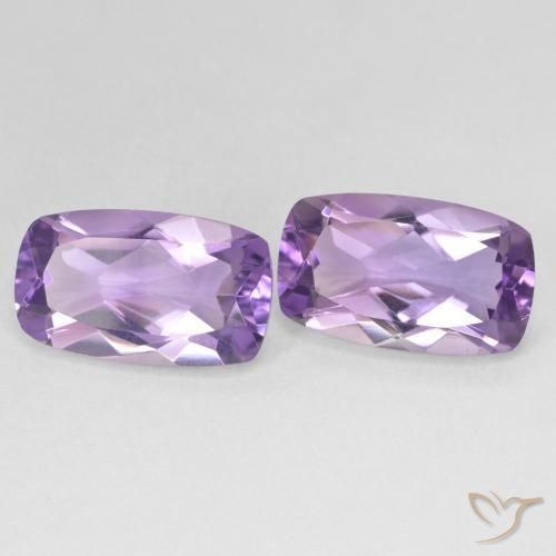 11.24 ct natürliche Lilaisch-violett Amethyst-Edelsteine, Kissen, VVS-VS