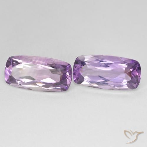 16.09 ct natürliche Lilaisch-violett Amethyst-Edelsteine, Kissen, VVS-VS