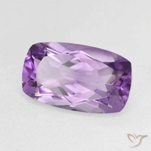 9,17 ctw natürlicher Hell-Mittelviolett Amethyst, Kissen, VVS