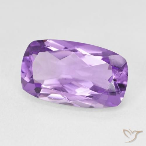 9,17 ctw natürlicher Mittelviolett Amethyst, Kissen, VVS