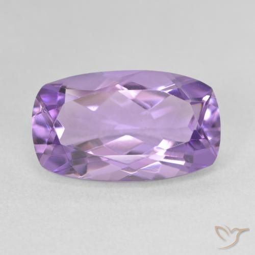 5.38ct Natürlicher Mittelviolett Amethyst, Kissen, VVS-VS