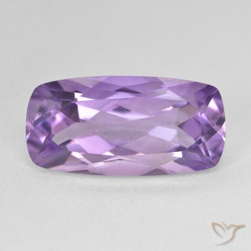 7.70ct Natürlicher Mittelviolett Amethyst, Kissen, VVS-VS