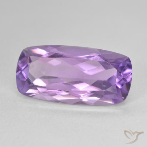 9,17 ctw natürlicher Mittelviolett Amethyst, Kissen, VVS-VS