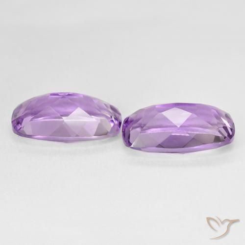 11.51 ct natürliche Mittelrosa Violett Amethyst-Edelsteine, Kissen, VVS-VS
