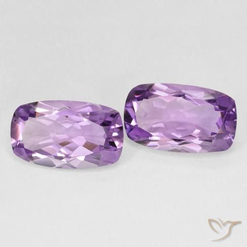 10.69 ct natürliche Aubergine Veilchen Amethyst-Edelsteine, Kissen, VVS