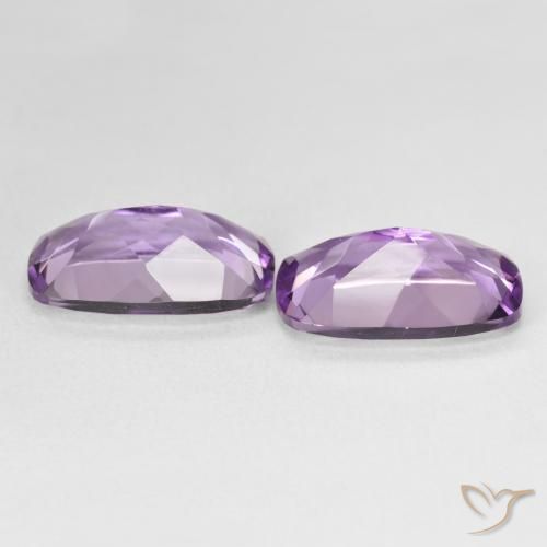 10.50 ct natürliche Mittelviolett Amethyst-Edelsteine, Kissen, VVS