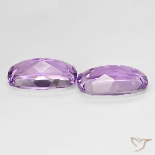 10.87 ct natürliche Mittelviolett Amethyst-Edelsteine, Kissen, VVS