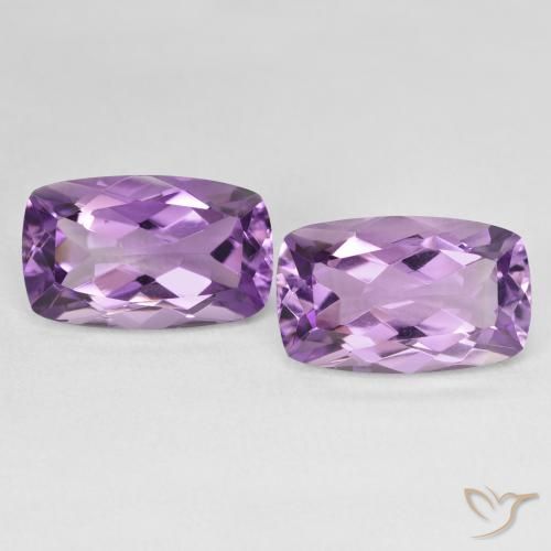 12.59ctw Natürlicher Mittelviolett Amethyst, Kissen, VVS