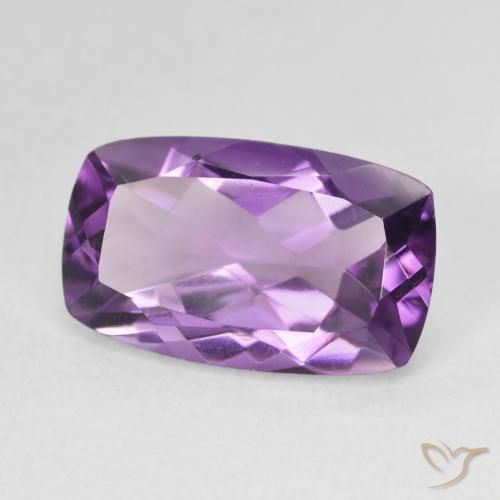 9,17 ctw natürlicher Aubergine Veilchen Amethyst, Kissen, VVS