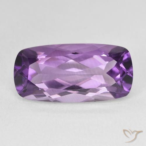 7.81ct Natürlicher Mittelviolett Amethyst, Kissen, VVS