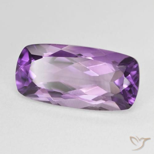 9,17 ctw natürlicher Mittelviolett Amethyst, Kissen, VVS