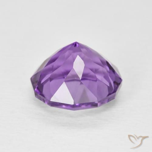 9,17 ctw natürlicher tiefviolett Amethyst, Runden, VVS-VS
