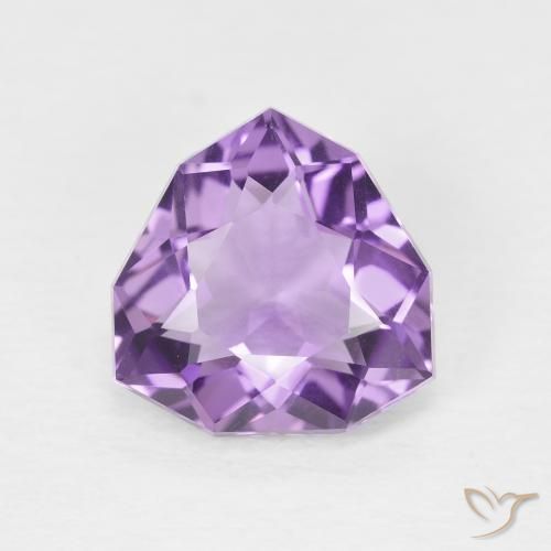 3.06ct Natürlicher tiefviolett Amethyst, Trillion, VVS-VS