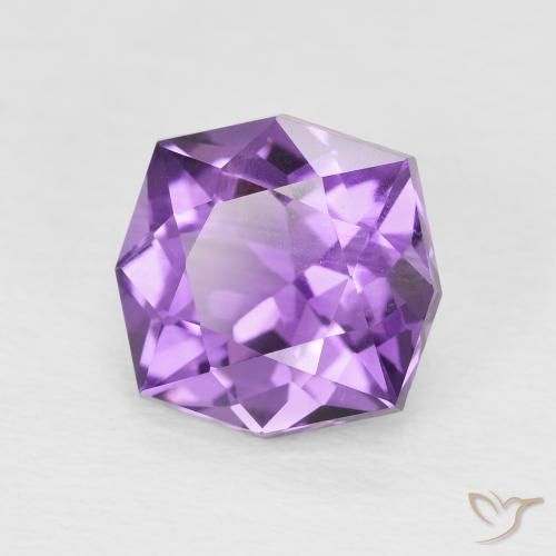 9,17 ctw natürlicher Lebhaftes Violett Amethyst, Fantasie, VS-SI